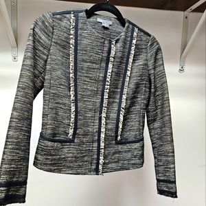 Vince Black & White Tweed Jacket